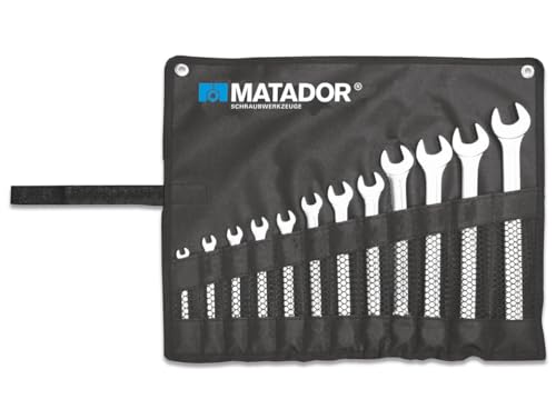 MATADOR Ringmaulschlüssel Set | 12-teiliges Schraubenschlüssel Set | Gabelringschlüssel Set in Werkzeug Rolltasche | MATADOR Schraubenschlüssel Art.-Nr.: 01859120 MATADOR Ringmaulschlüssel Set | 12-teiliges Schraubenschlüssel Set | Gabelringschlüssel Set in Werkzeug Rolltasche | MATADOR Schraubenschlüssel Art.-Nr.: 01859120 von MATADOR Schraubwerkzeuge