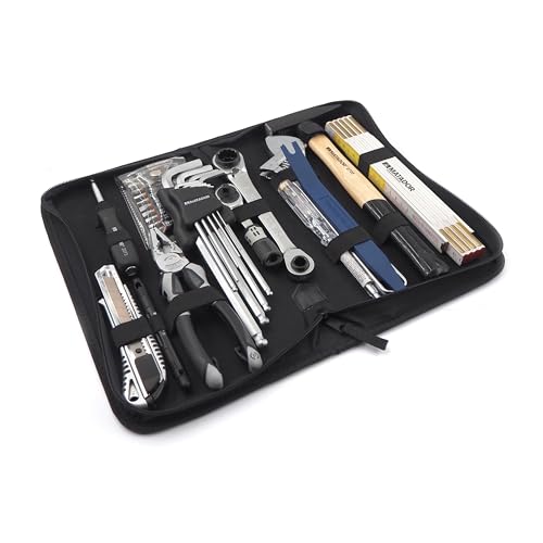 MATADOR Werkzeugtasche "Home" inkl. Bit Set | Heimwerker Set 40-tlg. | Werkzeug Set für Zuhause | Werkzeugmappe | inkl. Hammer, Ratschenschlüssel & Cuttermesser | MATADOR Werkzeugnummer 81060001 MATADOR Werkzeugtasche "Home" inkl. Bit Set | Heimwerker Set 40-tlg. | Werkzeug Set für Zuhause | Werkzeugmappe | inkl. Hammer, Ratschenschlüssel & Cuttermesser | MATADOR Werkzeugnummer 81060001 von MATADOR Schraubwerkzeuge
