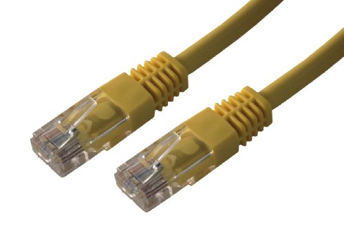 MCL Samar FCC6AM- 3 m/J Patchkabel (RJ45, Kategorie 6, A U/UTP, 3 m), Gelb von MCL