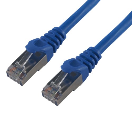 MCL Samar FCC6BMSF- 2 m/B Patchkabel, RJ45, Kategorie 6, S/FTP, 2 m, Blau von MCL