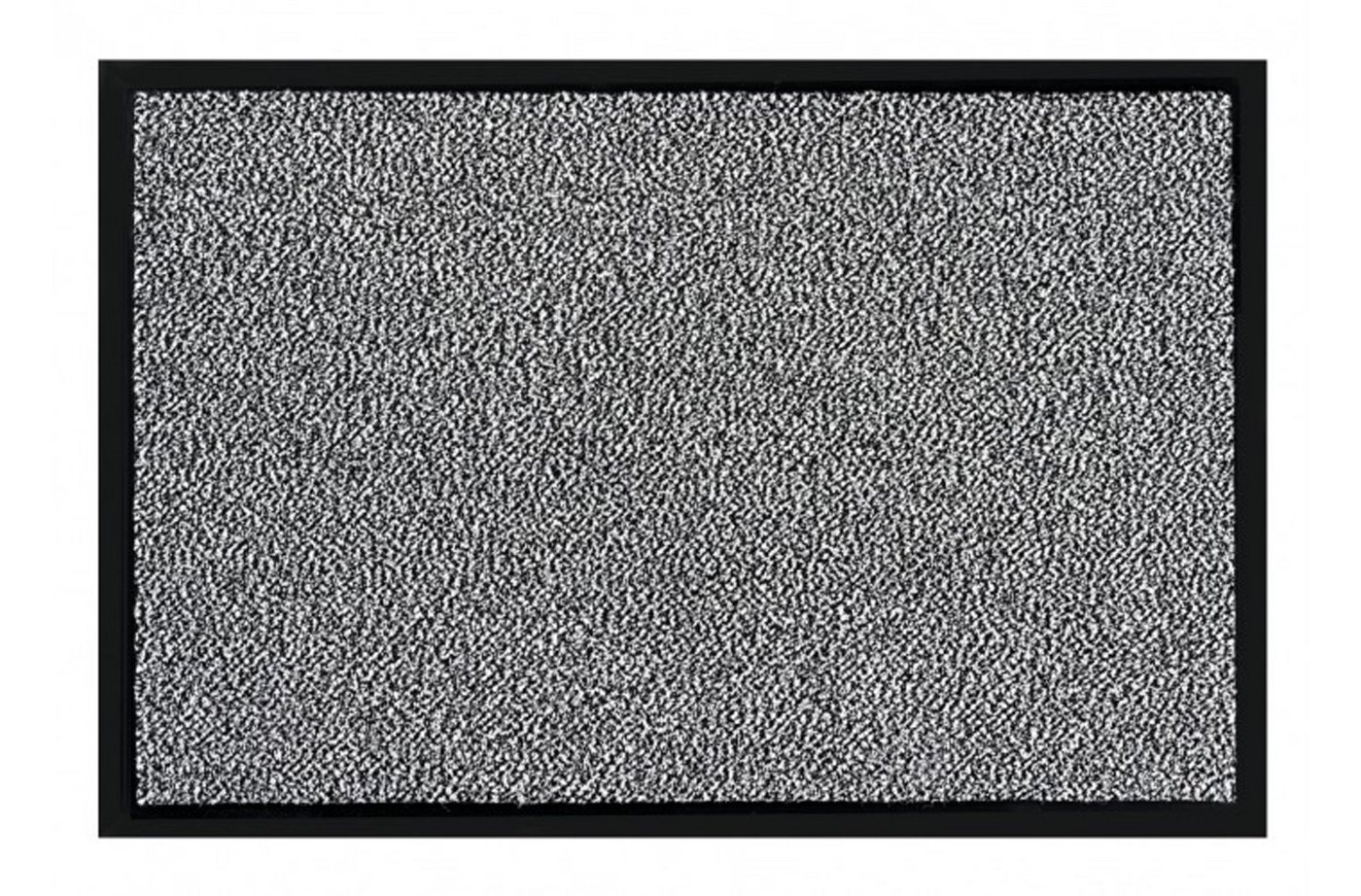 Fußmatte Schmutzfangmatte Shannon schwarz/weiß grau 40 x 60 cm Fußmatte, MD Entree, Rechteckig von MD Entree