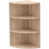 Coemo Eckregal Corner 60 aus Holz 3 Etagen Natur Sonoma - Natur von MEIN-REGAL