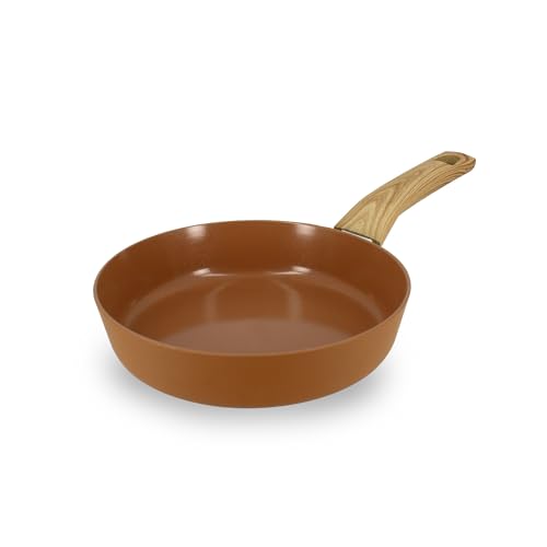 MENASTYL - Pfanne 20 cm Colorama Haselnuss – aus Aluminium – Antihaftbeschichtung aus Keramik – für alle Herde, auch Induktion MENASTYL - Pfanne 20 cm Colorama Haselnuss – aus Aluminium – Antihaftbeschichtung aus Keramik – für alle Herde, auch Induktion von MENASTYL