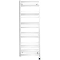 Mert-radiator - Elektro Badheizkörper Handtuchheizkörper Weiss Elektrisch Heizung Heizkörper E1-30x100 E1-60x120 von MERT-RADIATOR