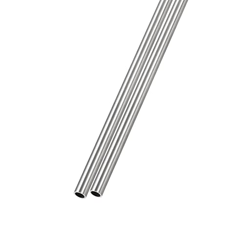 METALLIXITY 2Stk 304 Edelstahl Rohr (9mm AD x 1mm Wand T x 300mm L) Gerade Schläuche - für Haushalt Geräte Maschinen von METALLIXITY