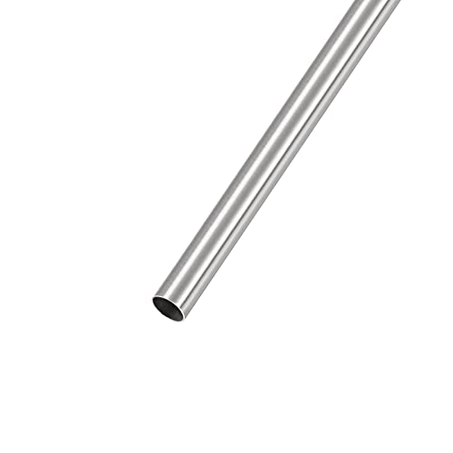 METALLIXITY 304 Edelstahl Rohr (9.5mm AD x 0.5mm Wand T x 300mm L) Gerade Schläuche - für Haus Einrichtung Maschinen von METALLIXITY