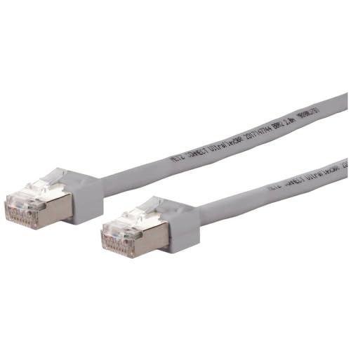 Metz Connect 13084U2033-E RJ45 Netzwerkkabel, Patchkabel CAT 6 S/FTP 2m Grau 1St. von METZ CONNECT