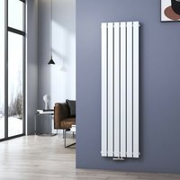 Heizkörper Design Flachheizkörper 160x46cm Vertikal Einzelne Schicht Mittelanschluss 850W - 1600x460mm Einlagig Weiß Radiator - Meykoers von MEYKOERS