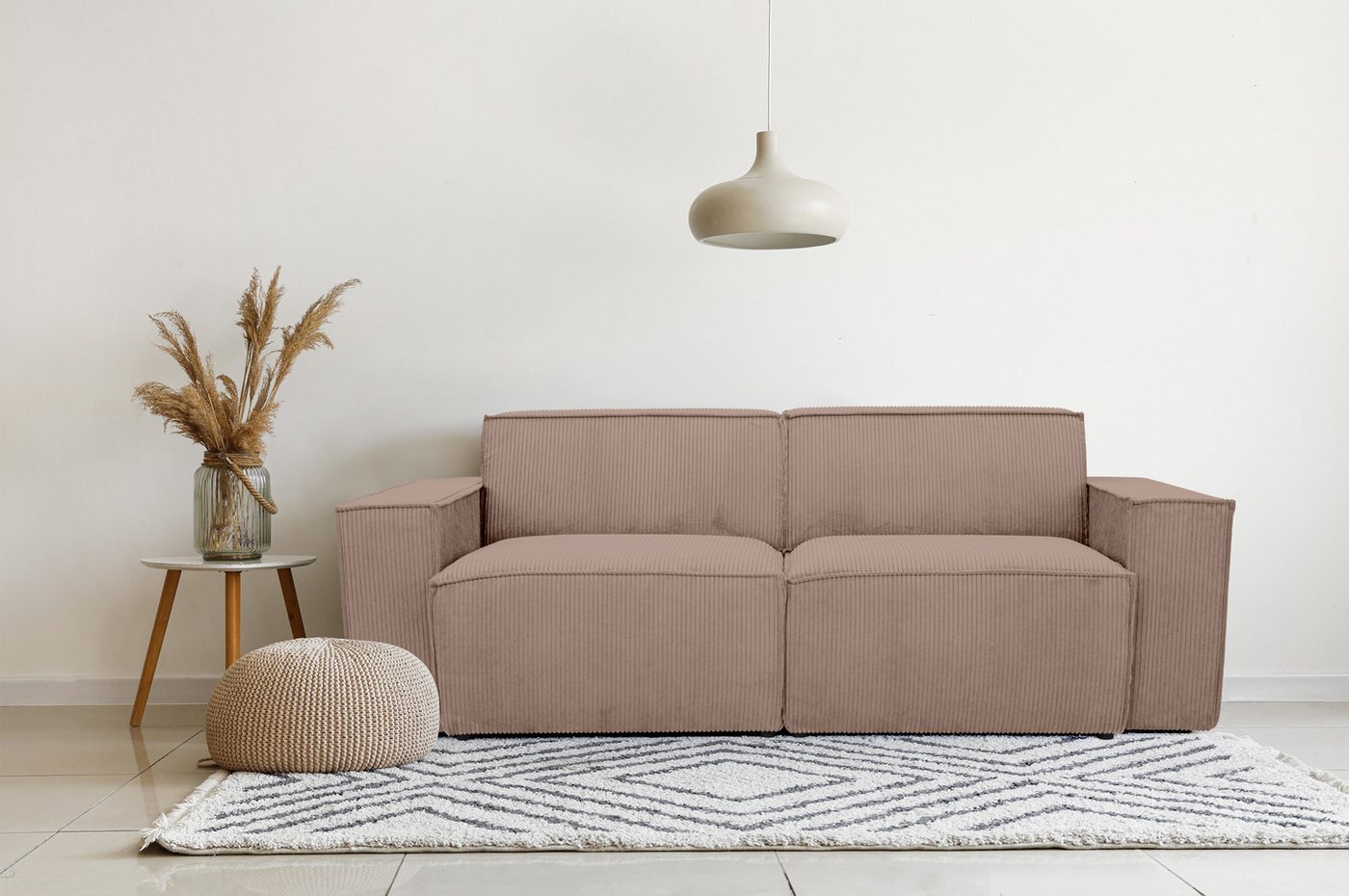 MF Design 2-Sitzer Element, Frei im Raum stellbar, Modulares Sofa von MF Design