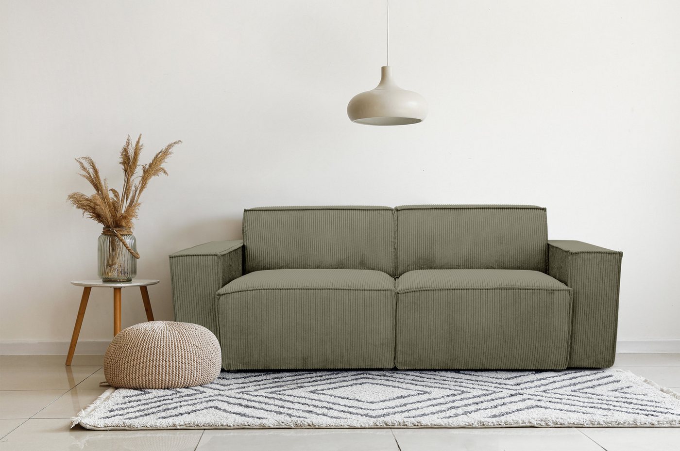 MF Design 2-Sitzer Element, Frei im Raum stellbar, Modulares Sofa von MF Design