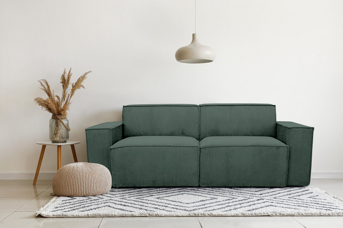 MF Design 2-Sitzer Element, Frei im Raum stellbar, Modulares Sofa von MF Design