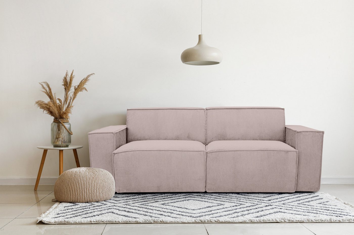 MF Design 2-Sitzer Element, Frei im Raum stellbar, Modulares Sofa von MF Design