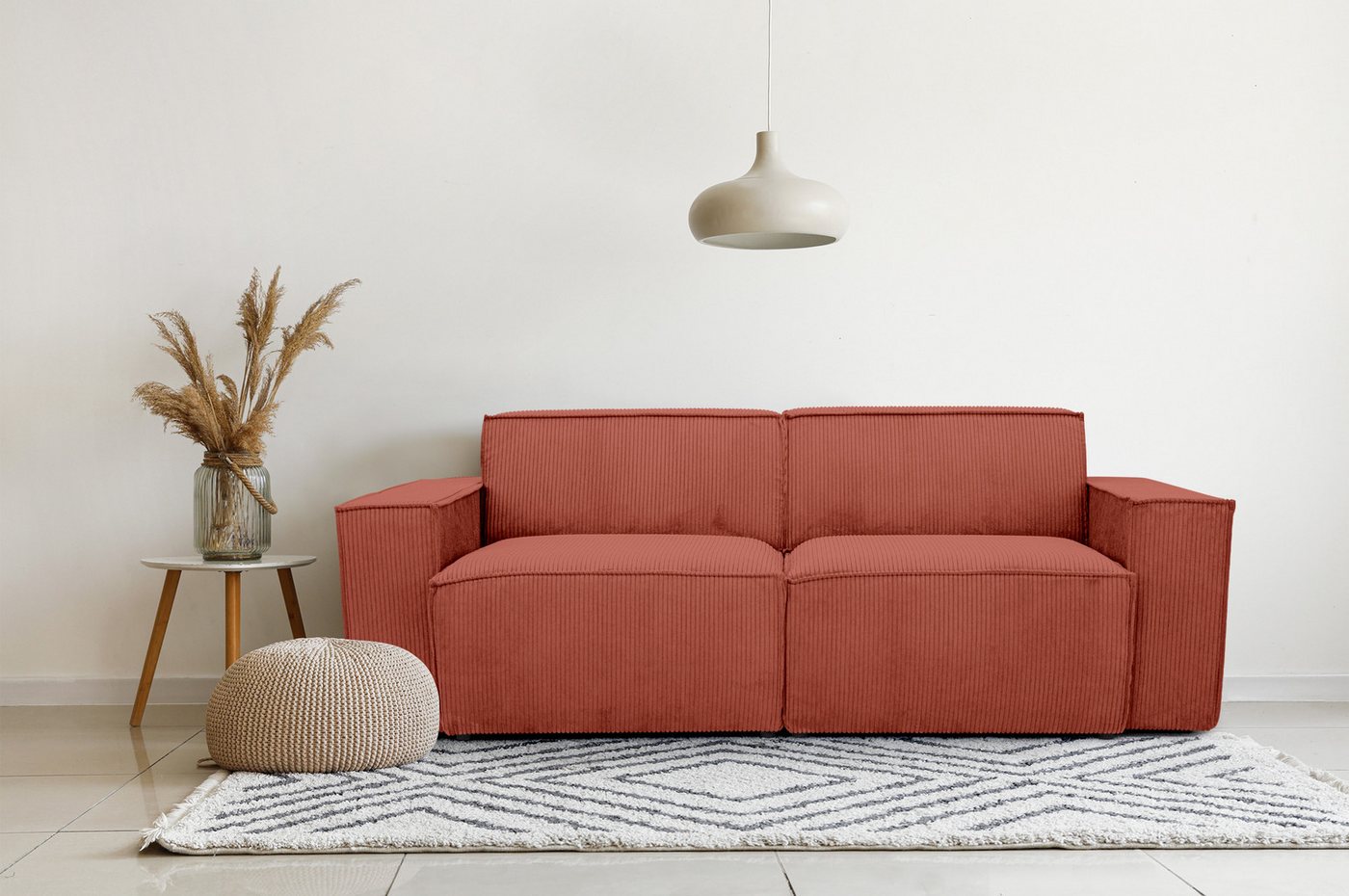 MF Design 2-Sitzer Element, Frei im Raum stellbar, Modulares Sofa von MF Design