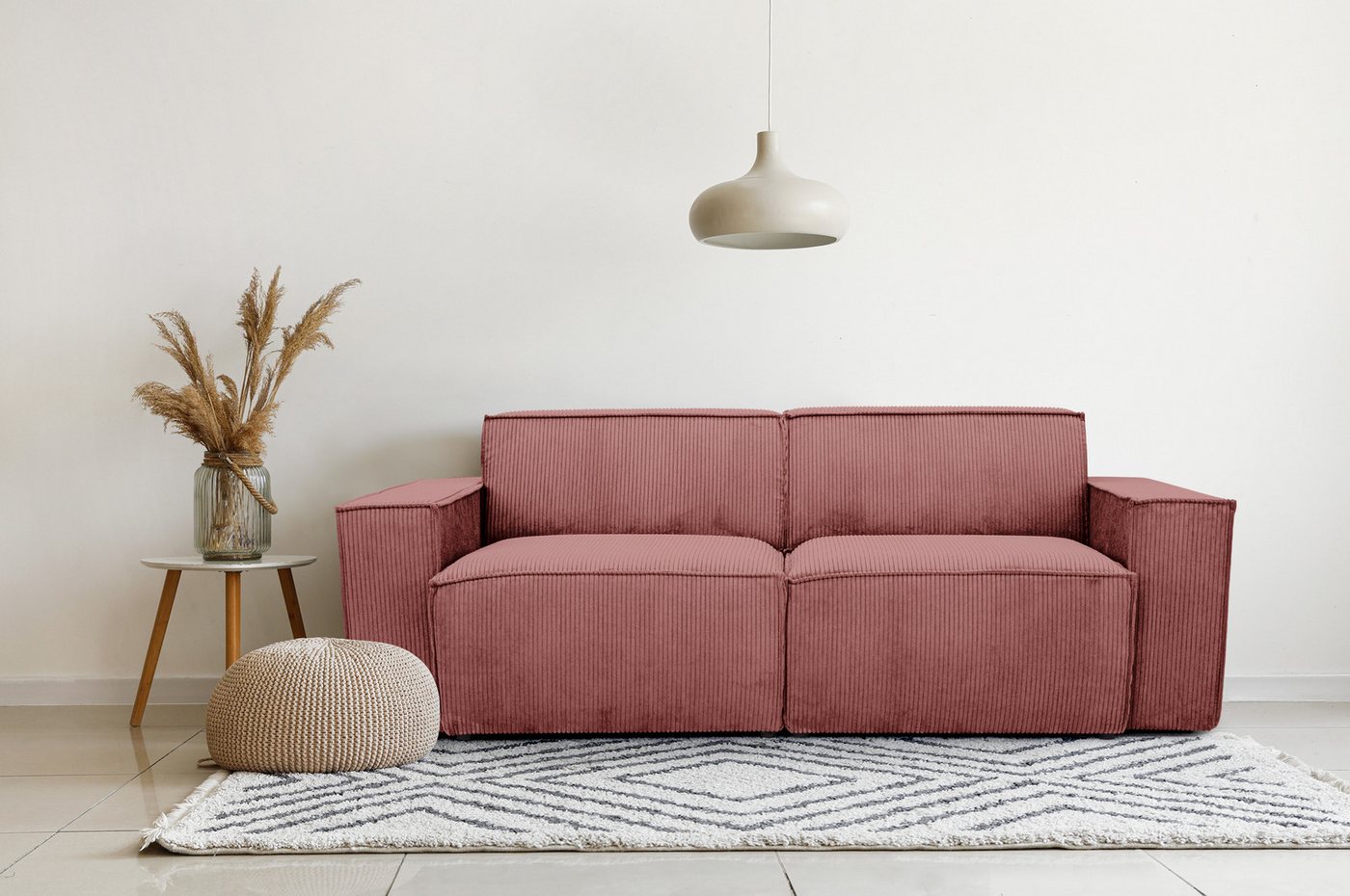 MF Design 2-Sitzer Element, Frei im Raum stellbar, Modulares Sofa von MF Design