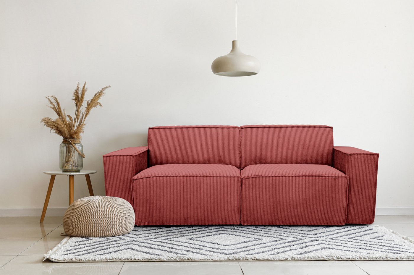 MF Design 2-Sitzer Element, Frei im Raum stellbar, Modulares Sofa von MF Design