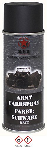 MFH Farbspray, Army, matt, 400 ml (Schwarz) von MFH