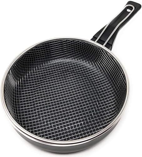 MGE - Frittierpfanne - Induktion Schnell - Bratpfanne - Fritteuse - Wok - Schwarz - 26 cm von MGE World