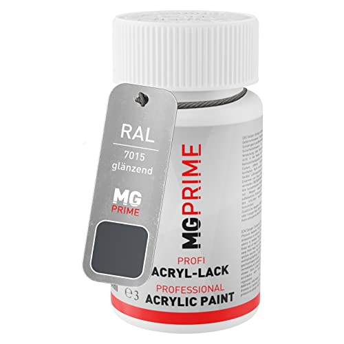 MG PRIME RAL 7015 Schiefergrau/Slate grey glänzend Lackstift 50 ml schnelltrocknend von MG PRIME