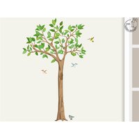 Wandtattoo "Baum Xl | 178cm" Kinderzimmer Babyzimmer Wandsticker Walltattoo Kolibri von MHBilder