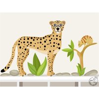 Wandtattoo "Gepard" Welttiere Serie Wandsticker Babyzimmer Kinderzimmer Baby Kinder von MHBilder