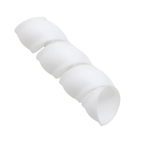 Spiral Wickeln Spiral Flexible Tube Cable Wire Protector 8mm to 30mm Tube Diameter Line Spiral Wrap Winding Cover Cable Organizer Sleeve Schlauch Abdeckung(Color:White ID 8mm,Size:10 meters) von MIAOSHE