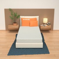 Miasuite - Matratze fur kleines bett 70x180 - Höhe 14 cm, Abziehbare, Waterfoam, Hypoallergen, Atmungsaktiv Sim H14 von MIASUITE