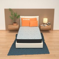 Miasuite - Matratze fur kleines bett 70x190 Höhe 13 cm - Waterfoam, Faltbar, Atmungsaktiv, Summit H13 von MIASUITE