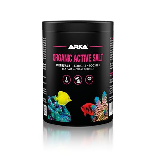 MICROBE-LIFT® - Organic Active Salt | Qualitäts-Meersalz für die optimale Versorgung der Korallen in jedem Meerwasser-Aquarium | Mit organischen Bestandteilen zur verbesserung des Wachstum & der Farbenpracht | Inhalt: 1 kg von MICROBE-LIFT