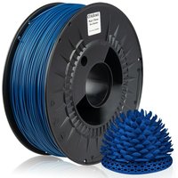 Midori - 3D Drucker 1,75mm pla Filament 1kg Spule Rolle Premium Blau Metallic - Blau Metallic von MIDORI