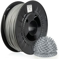 3D Drucker 1,75mm pla Filament 1kg Spule Rolle Premium Silber RAL9006 - Silber - Midori von MIDORI