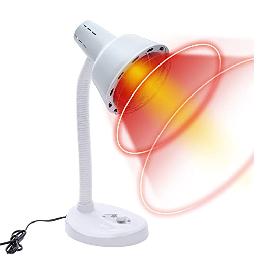 MIKIYUEER Rotlichtlampe, 275W Infrarotlampe für Schmerzlinderung zu Hause | Rotlichttherapie für Zuhause und Gesundheitszentren | Infrarot Wärmelampe mit einstellbarer Höhe und Winkel MIKIYUEER Rotlichtlampe, 275W Infrarotlampe für Schmerzlinderung zu Hause | Rotlichttherapie für Zuhause und Gesundheitszentren | Infrarot Wärmelampe mit einstellbarer Höhe und Winkel von MIKIYUEER