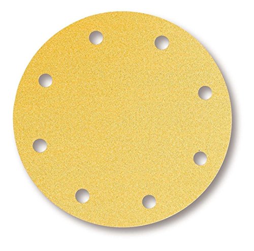 Mirka Gold Universal-Schleifpapier Ø 200mm Klett 9-Loch, Korn P320, 50 Stk/Zum Schleifen von Gips, Spachtel, Spanplatten, Holz, Lack Mirka Gold Universal-Schleifpapier Ø 200mm Klett 9-Loch, Korn P320, 50 Stk/Zum Schleifen von Gips, Spachtel, Spanplatten, Holz, Lack von MIRKA