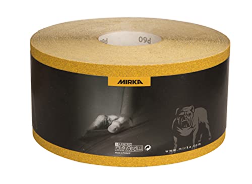 Mirka Gold Universal-Schleifpapier Schleifrolle 115mm x 50m / Korn P220 / Zum Schleifen von Gips, Spachtel, Spanplatten, Holz, Lack Mirka Gold Universal-Schleifpapier Schleifrolle 115mm x 50m / Korn P220 / Zum Schleifen von Gips, Spachtel, Spanplatten, Holz, Lack von MIRKA