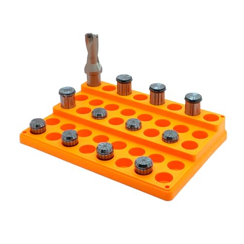 MISUVRSE ER25 ER32 16N32 Werkzeug-Bits, Aufbewahrungsbox, Fräser-Bit, Sammelfederspannzange, einfache Handhabung, sicher organisiert MISUVRSE ER25 ER32 16N32 Werkzeug-Bits, Aufbewahrungsbox, Fräser-Bit, Sammelfederspannzange, einfache Handhabung, sicher organisiert von MISUVRSE