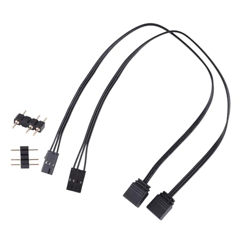 MISUVRSE RGB Auf Standard ARGB 4Pin 3Pin Adapterkabel Für Corsairs QL LL120 ICUE Beleuchtungskabel MISUVRSE RGB Auf Standard ARGB 4Pin 3Pin Adapterkabel Für Corsairs QL LL120 ICUE Beleuchtungskabel von MISUVRSE