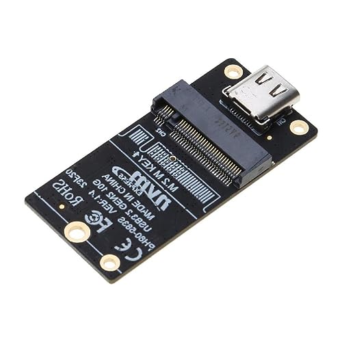 Type C Zu M2-Adapter M2-NVMe SSD Gehäuseadapter M.2-M Key Zu USB-3.1-Typ C Konverter Unterstützt M2 SSD 2230 1000 S M2 2230 Typ C NVMe Gehäuse Für Mobile Festplatten – Adapterkarte Main von MISUVRSE