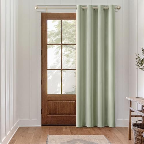 MIULEE Vorhänge Blickdicht mit Ösen Schöner Weicher Verdunklungsvorhänge zum Verdunkeln von Räumen Gardinen Abdunkelnd Schlafzimmer Wohnzimmer Thermovorhang Kälteschutz Salbei Grün 140X235 cm 1 Stück MIULEE Vorhänge Blickdicht mit Ösen Schöner Weicher Verdunklungsvorhänge zum Verdunkeln von Räumen Gardinen Abdunkelnd Schlafzimmer Wohnzimmer Thermovorhang Kälteschutz Salbei Grün 140X235 cm 1 Stück von MIULEE