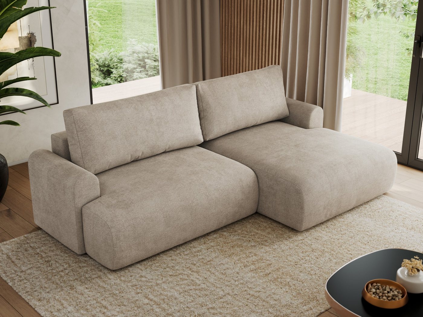MKS MÖBEL Ecksofa TONO L, Set, Schlafsofa, CME35-Schaum, für Wohnzimmer, Ecksofa L-Form, Bettkasten, Wellenfedern, mit lose Kissen MKS MÖBEL Ecksofa TONO L, Set, Schlafsofa, CME35-Schaum, für Wohnzimmer, Ecksofa L-Form, Bettkasten, Wellenfedern, mit lose Kissen von MKS MÖBEL