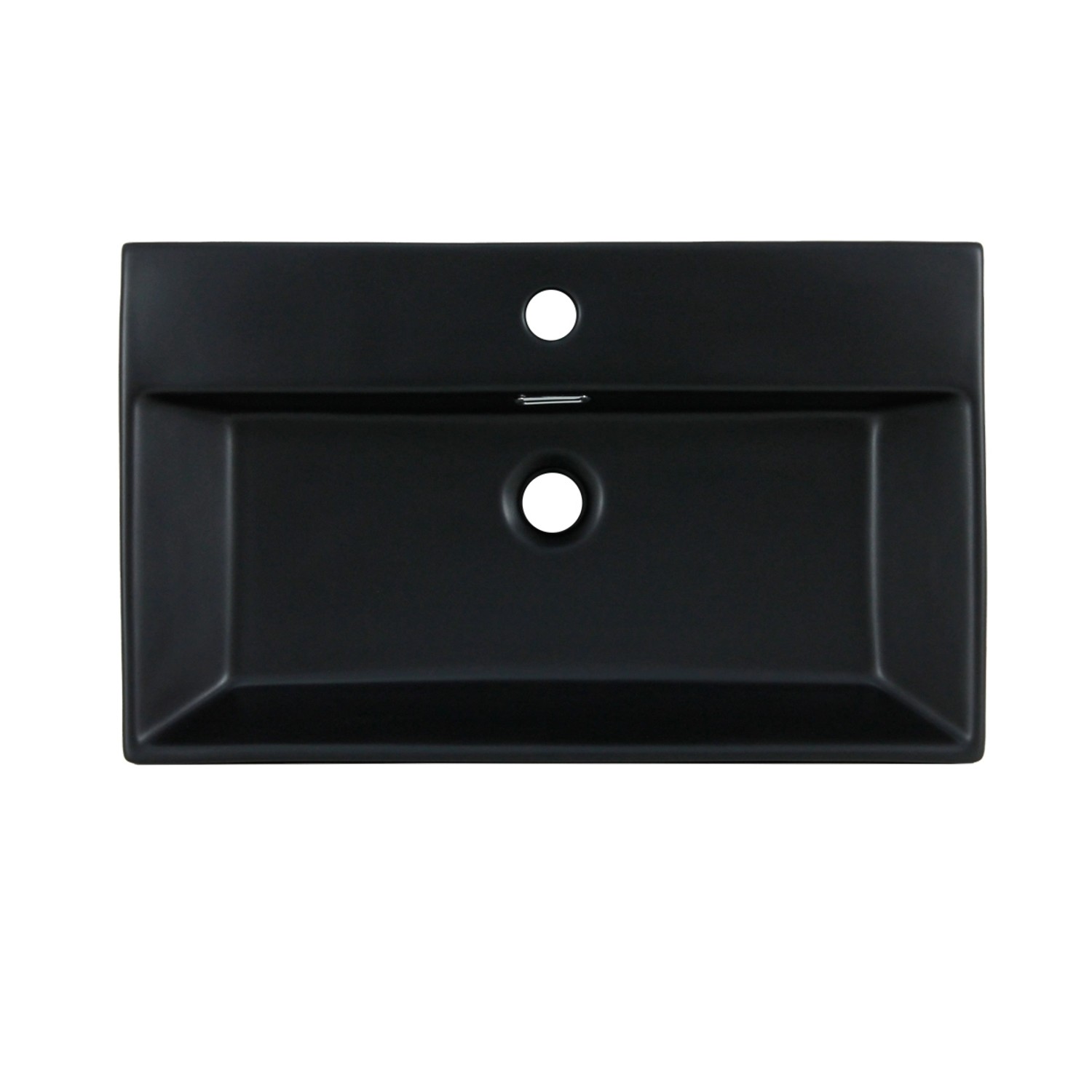 ML-Design Waschbecken Keramik in Schwarz Matt 600x365x130mm inkl Ablaufgarnitur ML-Design Waschbecken Keramik in Schwarz Matt 600x365x130mm inkl Ablaufgarnitur von ML-Design