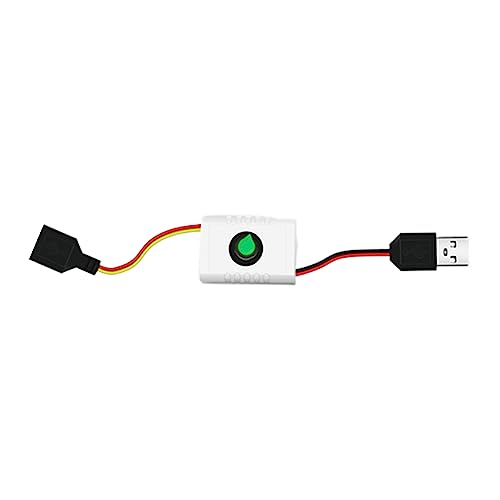 MLWSKERTY Universal 5V USB LED Dimmer Verlängerung Geschwindigkeitsregler Schalter Stromkabel Für USB Deckenventilator USB LED Licht Lampen USB Verlängerungskabel Netzteil Schalter von MLWSKERTY