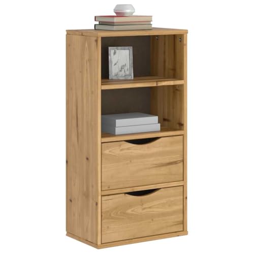 MOBCANT Beistellschrank mit Schubladen, Arbeitsplatte Schuhschrank Kabinettmöbel Anrichte Geeignet für Küche Korridor Schlafzimmer Foyer 40x24x79 cm Massivholz Kiefer MOBCANT Beistellschrank mit Schubladen, Arbeitsplatte Schuhschrank Kabinettmöbel Anrichte Geeignet für Küche Korridor Schlafzimmer Foyer 40x24x79 cm Massivholz Kiefer von MOBCANT