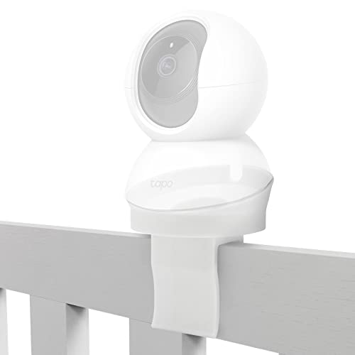 Babyphone Halterung Halter Bett für TP-Link Tapo C200 C210 Überwachungskamera Innenbereich Weiß von Mobilefox