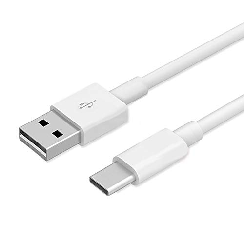 MOELECTRONIX USB 3.1 Typ C Kabel passend für Ulefone Armor 22 | mit langem Anschluss PC Computer Type C Datenkabel Ladekabel |USB-C Weiß von MOELECTRONIX