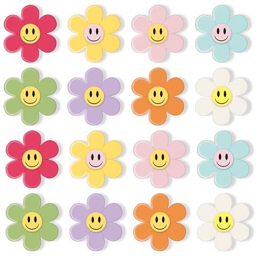 MORCART 16 Stück Emoji Magnete Blumen Kühlschrankmagnete Dekoration für Spind, Whiteboard, dekorative Magnettafel, Schränke, Klassenzimmer, Büro MORCART 16 Stück Emoji Magnete Blumen Kühlschrankmagnete Dekoration für Spind, Whiteboard, dekorative Magnettafel, Schränke, Klassenzimmer, Büro von MORCART
