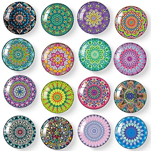 MORCART 16 Stück Mandala Magnete für Magnettafel Kühlschrankmagnete lustige Küche Schulschränke Klassenzimmer Whiteboard Büro Kabine Dekorative Magnete Geschenke für Erwachsene Kinder MORCART 16 Stück Mandala Magnete für Magnettafel Kühlschrankmagnete lustige Küche Schulschränke Klassenzimmer Whiteboard Büro Kabine Dekorative Magnete Geschenke für Erwachsene Kinder von MORCART