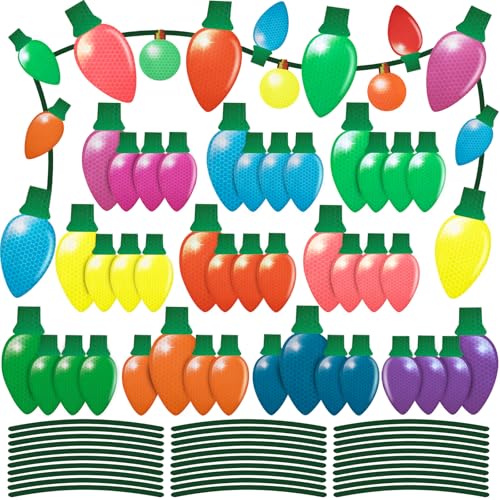 MORCART 80 Stück Reflektierende Glühbirne Weihnachtsmagnete Kühlschrankmagnete für Auto Kühlschrank Magnettafel Whiteboard Küche Klassenzimmer Büro Kabine Lustige dekorative Magnete Geschenke MORCART 80 Stück Reflektierende Glühbirne Weihnachtsmagnete Kühlschrankmagnete für Auto Kühlschrank Magnettafel Whiteboard Küche Klassenzimmer Büro Kabine Lustige dekorative Magnete Geschenke von MORCART