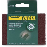 Aluminiumoxid-Schwamm-Schleifpapier, Körnung 180 Axe180 Mota von MOTA