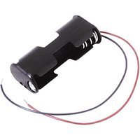 MPD - BC22AAW Batteriehalter 2x Mignon (aa) Kabel (l x b x h) 57.7 x 25.4 x 15.9 mm von MPD