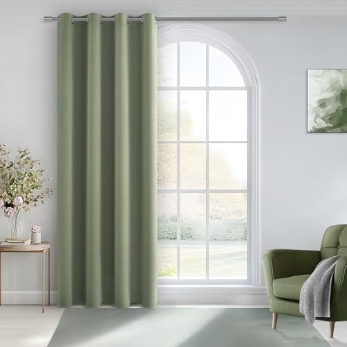 MRTREES Blickdichte Vorhänge mit Ösen Grün Thermovorhänge, Vorhang Blickdicht 225 cm Lang 140 cm Breit, 1 Stück, Gardinen Verdunkelnd Modern für Tür Wohnzimmer Schlafzimmer Kinderzimmer MRTREES Blickdichte Vorhänge mit Ösen Grün Thermovorhänge, Vorhang Blickdicht 225 cm Lang 140 cm Breit, 1 Stück, Gardinen Verdunkelnd Modern für Tür Wohnzimmer Schlafzimmer Kinderzimmer von MRTREES
