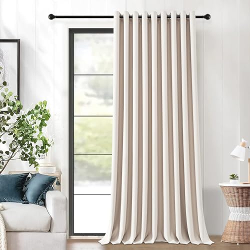 MRTREES Vorhang Blickdicht mit Ösen Thermovorhang Verdunkelungsvorhang, Gardinen Beige Extra Breite 300 cm Extra Lang 260 cm 1 Stück, Raumtrenner Vorhänge für Wohnzimmer Kinderzimmer Schlafzimmer MRTREES Vorhang Blickdicht mit Ösen Thermovorhang Verdunkelungsvorhang, Gardinen Beige Extra Breite 300 cm Extra Lang 260 cm 1 Stück, Raumtrenner Vorhänge für Wohnzimmer Kinderzimmer Schlafzimmer von MRTREES
